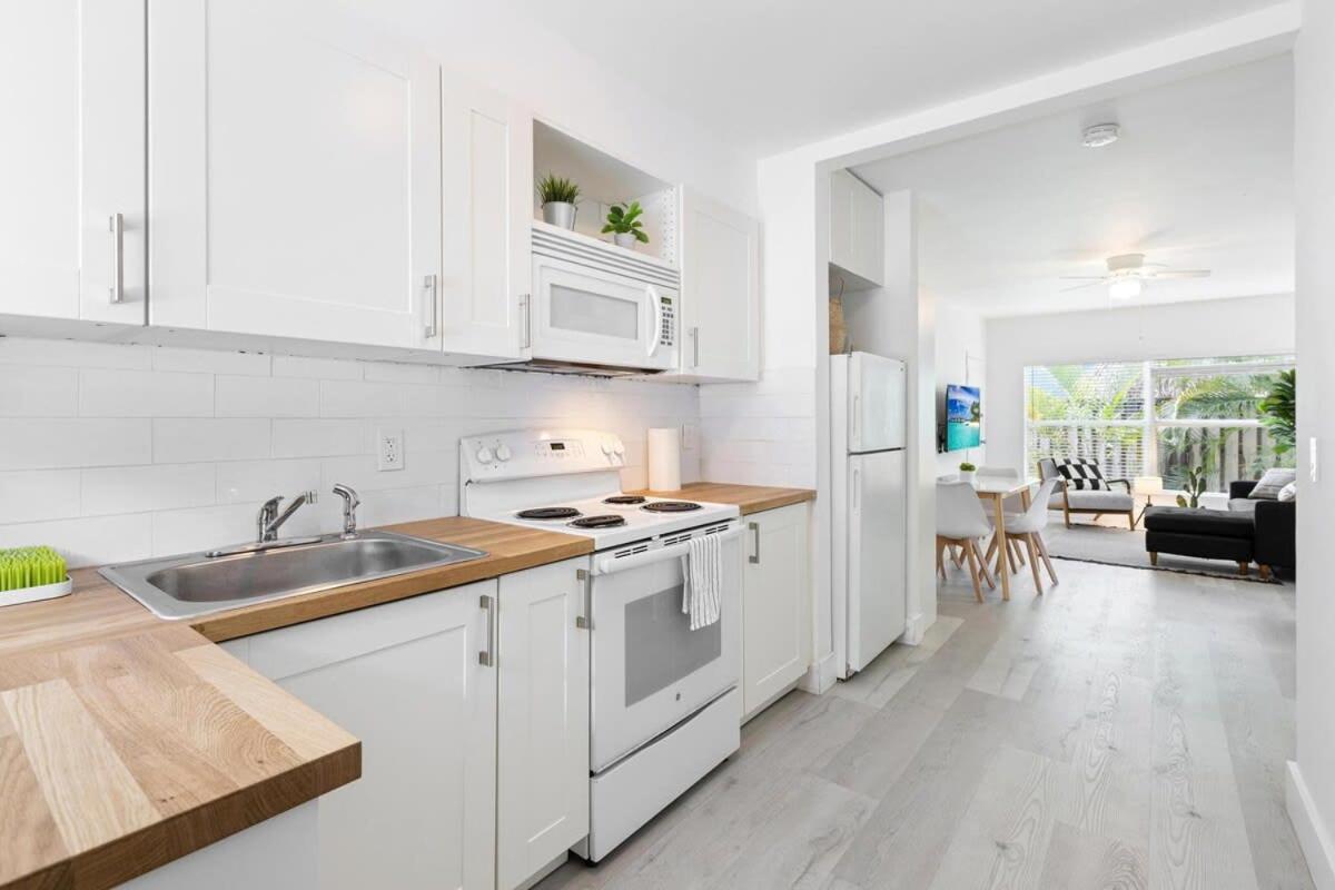 Charming 2 Bedroom Apartment In Victoria Park Форт-Лодердейл Екстер'єр фото